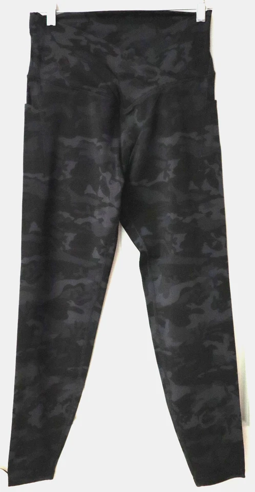 Womens crossed front high waist gray camo leggings size XL (25W x 25.5L) - Изображение 1 из 4