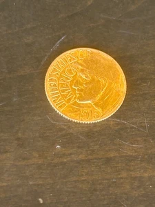 1915 $1 gold coin panama pacific xf-Au - Picture 1 of 4