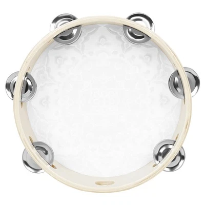Orff-Tamburin, dekoratives Percussion-Handtrommel-Percussion-Instrument - Bild 1 von 4