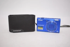 Nikon Coolpix S6200 16.0MP Digital Compact Camera Blue – Untested - Picture 1 of 12
