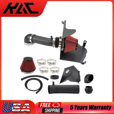 Cold Air Intake Kit with Heat Shield For 1991-1992 1994-01 Jeep Cherokee Foto 1 de 4