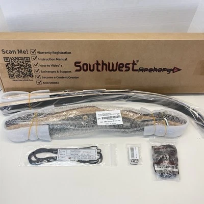 Southwest Archery Spyder XL Takedown 64" Recurve Bow 45# RH 14ST 60 Brand New