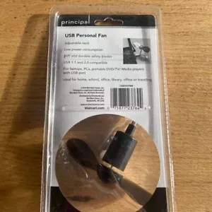 Personal USB Fan Charcoal Gray NWT - Picture 1 of 3