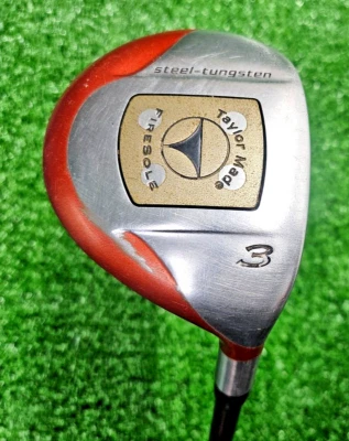 TaylorMade FireSole 3 Wood  /  RH  /  Bubble S-90 Stiff Graphite ~43"  /  jd7965 - Image 1 of 4