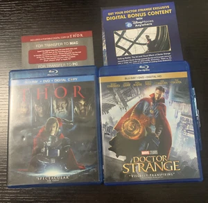 Doctor Strange & Thor  (Blu-ray ONLY- NO DVD) - Picture 1 of 11