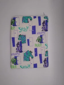 Handmade small zipper bag case pouch made with Monsters Inc Licensed fabric - Picture 1 of 1