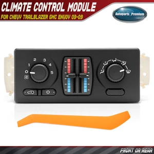 Manual A/C & Heater Climate Control Module for Chevy Trailblazer GMC Envoy Buick - Picture 1 of 9