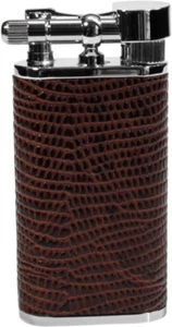 Pearl Stanley 72980-70 Feuerzeug braun Echse - Made in Japan Pfeife - Bild 1 von 2