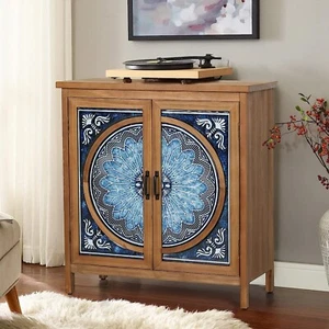 Indoor Accent Cabinets for Bedroom Small Storage Cabinet Sideboard Buffet - Picture 1 of 10