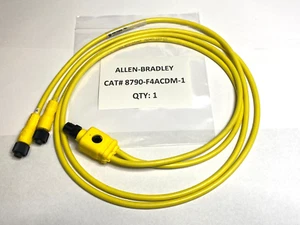Allen Bradley 879D-F4ACDM-1 Ser. B V Cable, M12 V/Y Splitter 1M (3.3ft) 4-pins - Picture 1 of 5