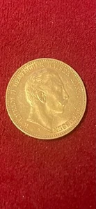 1910 J German Gold 20 Mark - Picture 1 of 6