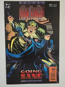 BATMAN LEGENDS OF THE DARK KNIGHT #67 DC COMICS 1995 GOING SANE - Picture 1 of 2