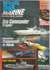 RC MARINE N°140 SEA COMMANDER GRAUPNER / LE NARVAL / H.M.S SHERATON / GUERIGNY - Bild 1 von 2