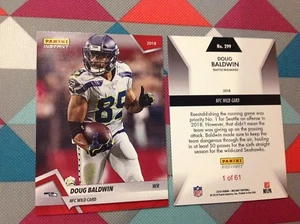 Doug Baldwin #299 Seahawks Red Version Playoff 2018 Panini Instant NFC WILD CARD - Picture 1 of 1