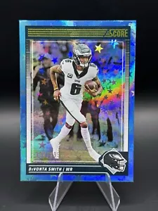 2024 Panini Score DEVONTA SMITH -EAGLES - blue star parallel 185 / 399 - Picture 1 of 3