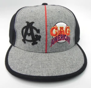 CHICAGO AMERICAN GIANTS CAG BASEBALL NEGRO LEAGUES TAILLIERT GRÖSSE 7 1/2 MÜTZE KAPPE NEU MIT ETIKETT - Bild 1 von 8