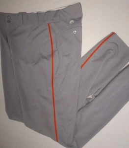 HOUSTON ASTROS FLEX BASE GREY MAJESTIC PRO BASEBALL PANTS 32-42 WAIST - Picture 1 of 1