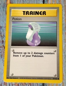 Pokemon Card Trainer Potion 94/102 Base Set Common 1999 (#3) - Picture 1 of 4
