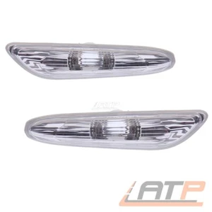 2x BLINKER KOTFLÜGEL WEIß LINKS +RECHTS FÜR BMW 1-ER E81 E87 E88 E82 - Bild 1 von 6