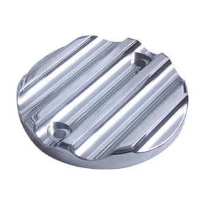 Covingtons Moto Motorcycle Motorbike Point Cover Finned Chrome For 18-22 Softail - Picture 1 of 1