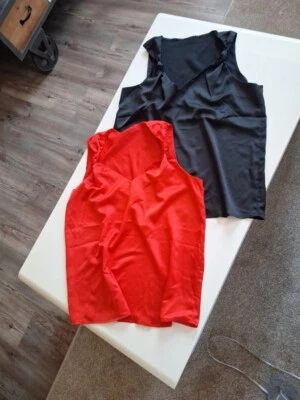 Shein 2 Sommertop Blusen 40 ungetragen Neuwertig - Bild 1 von 3