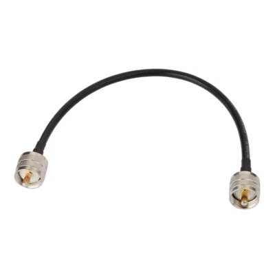 Bingfu UHF Male PL-259 to UHF Male PL-259 Cable RG58 30CM for HAM & CB Radio - Image 1 of 3