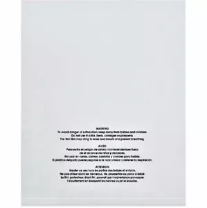 50 8x10" | Amazon FBA Approved | Resealable Suffocation Warning Bags 3 Languages - Picture 1 of 1
