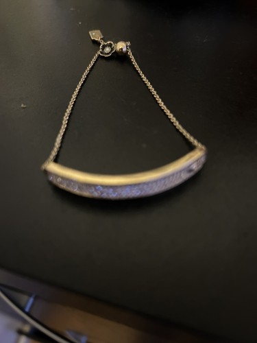 Coach Pave Slider Braccialetto BN £95 Borsa regalo