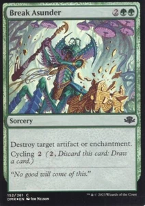 BREAK ASUNDER 152/261 FOIL DOMINARIA REMASTERED MTG MAGIC QUASI NUOVO - Foto 1 di 1