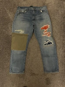 Ralph Lauren Polo Slim Fit Boyfriend Jeans, Size 32” - Picture 1 of 15
