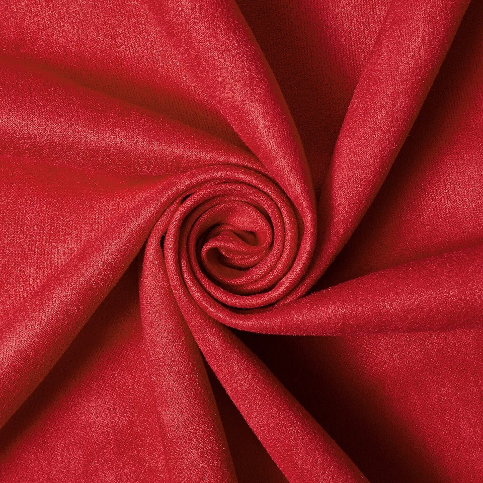 Scuba Suede Double Knit Fabric Stretch Upholstery Apparel Polyester By The Yard - Image 1 of 1