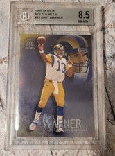 1999 Skybox Molten Metal KURT WARNER Rookie #93 STL Rams BGS 8.5 NM-MT+