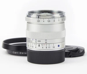 Carl Zeiss Biogon T* 2.8/25mm ZM Chrome Lens Leica M - Picture 1 of 10