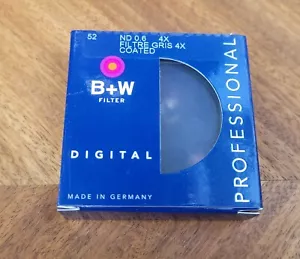 B+W F-Pro 102 ND 0.6 E 52mm filter (72858) - Picture 1 of 5