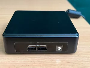 Intel Nuc BlkNUC7I5DNKE Kit Black BAREBONES Mini PC Computer Tested and Working - Picture 1 of 8