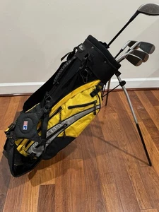 Uskg US Kids Set PL3 Irons 35-40 inches Fairway Driver3, Irons 4,6,8, & Putter - Picture 1 of 13