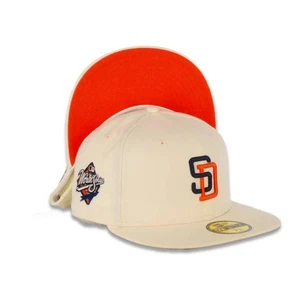 Gorra ajustada New Era San Diego Padres MLB 59FIFTY 5950 talla 7 3/8 - Imagen 1 de 13
