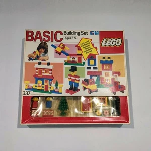 Lego Basic Bauset in OVP #337 1987 Vintage komplett ungeöffnete Tüten - Bild 1 von 12