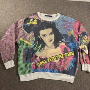 Vintage 1980s Gone With The Wind Scarlettsweatshirt AOP XL Ultra Rare!! - Bild 1 von 11
