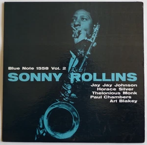 Sonny Rollins VOLUME 2 Deep Groove MONO USA 1959 BLUE NOTE BLP 1558 JAZZ RARE LP - Picture 1 of 4