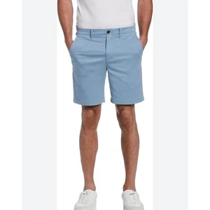 Original Penguin Men's Light Blue Slim Fit Micro Twill 8" Inseam 38" Waist NWT - Picture 1 of 10