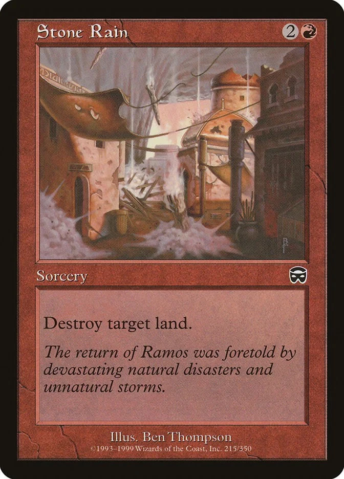 Stone Rain - 215 / English / Moderately Played - Image 1 of 1