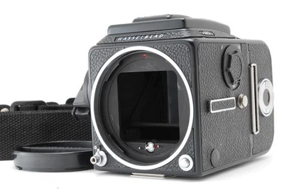 【New Leather MINT w/Strap】 Hasselblad 503CX Black w/ A12 III from JAPAN N28 - Image 1 of 4