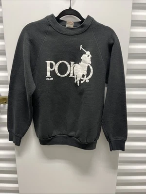 Vintage 80s Bootleg Polo Ralph Lauren Big Pony Sweatshirt Size - Medium - Image 1 of 4