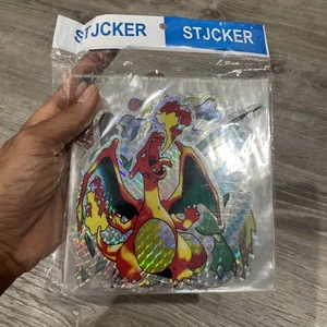 VINTAGE POKEMON Large Vintage Holo/PRIZM  Sticker Set Of 15 - Picture 1 of 12