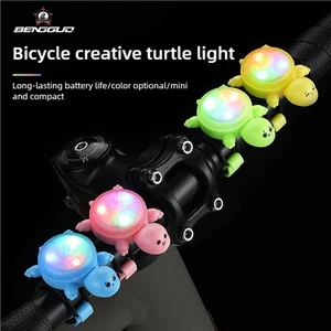 Luz Trasera Bicicleta Tortuga Detección Inteligente Luz Advertencia para Ciclismo Exterior - Imagen 1 de 5