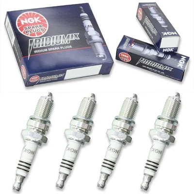 4pcs 85-86 Kawasaki KL600 NGK Iridium IX Spark Plugs 564cc 34ci KL600B Kit wx - Изображение 1 из 4