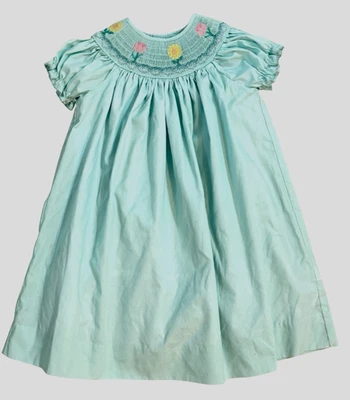 Vestido Marmellata Calado Niñas Talla 3T Floral Princesa Pascua Iglesia Bordado Foto 1 de 4