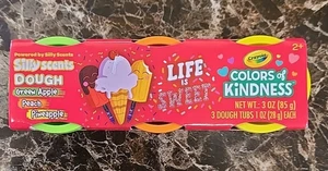 Crayola Silly Scents pasta 1 oncia ogni colore di gentilezza - nuovo e sigillato sfuso 30 - Foto 1 di 6