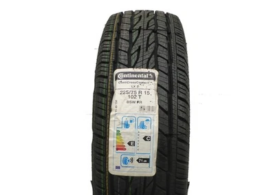 1 x CONTINENTAL 225/75 R15 102T Cross LX 2 M+S Sommerreifen 2016 VOLL - Bild 1 von 4